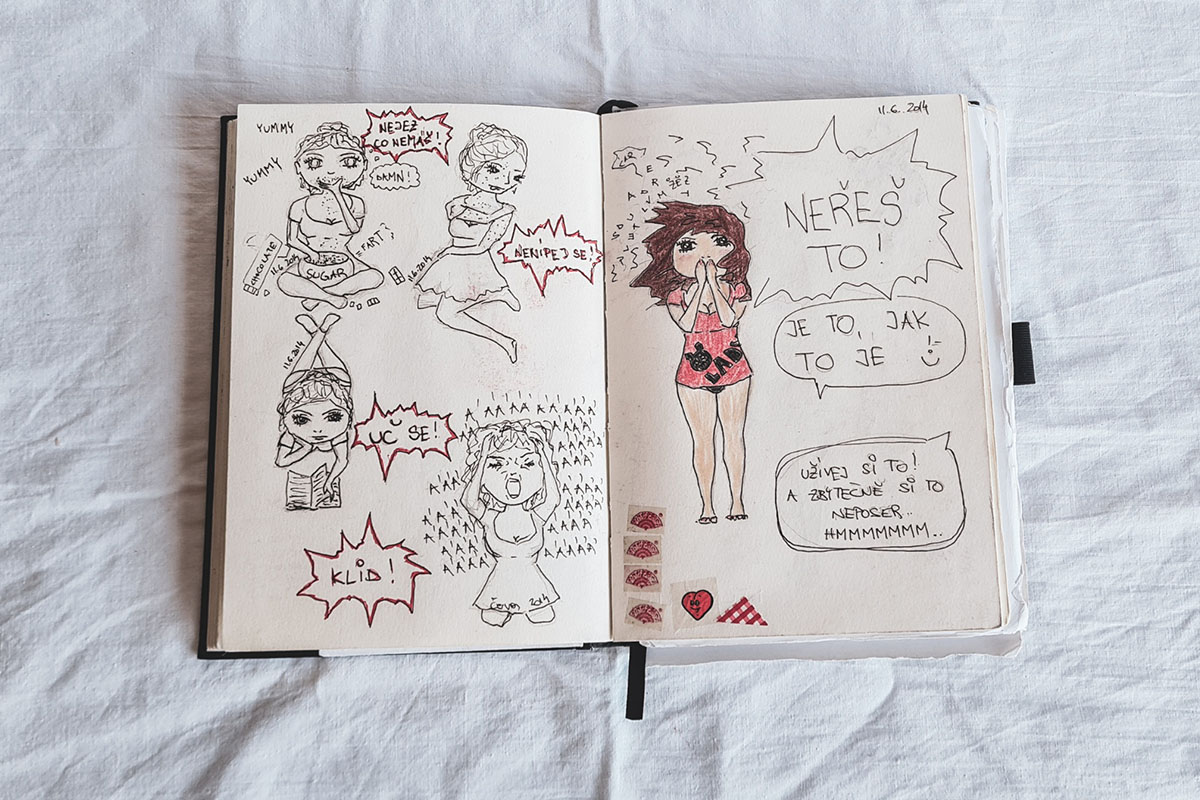 Proč si vést kreativní deník? 8 důvodů, které tě překvapí