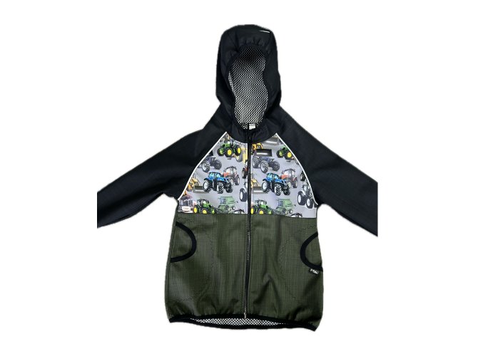 Softshellová bunda s beránkem