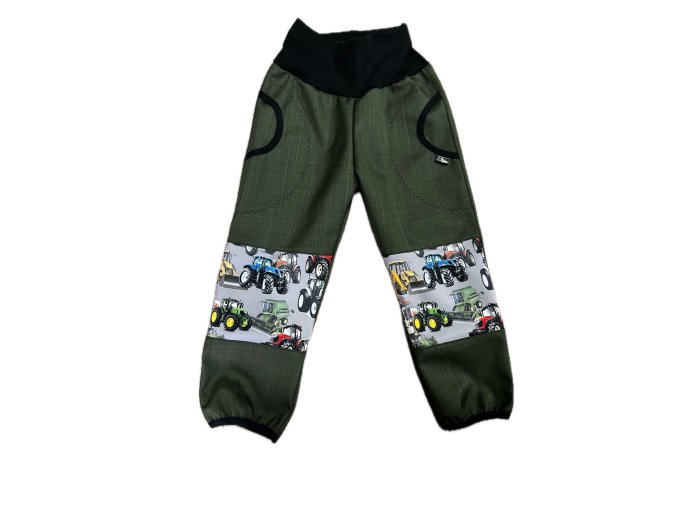 softshellové kalhoty s beránkem