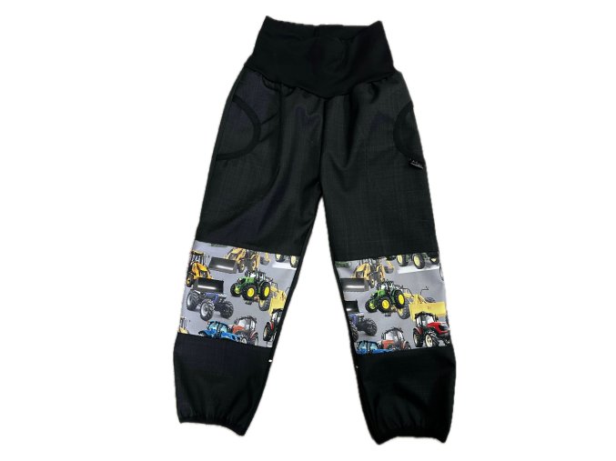 softshellové kalhoty s beránkem