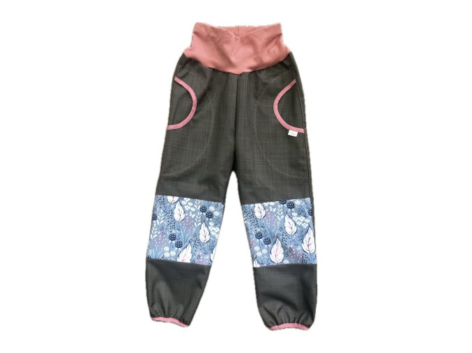 softshellové kalhoty s beránkem
