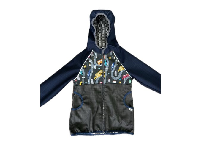 Softshellová bunda s beránkem