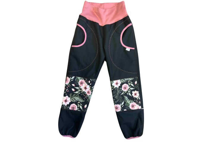 softshellové kalhoty s beránkem