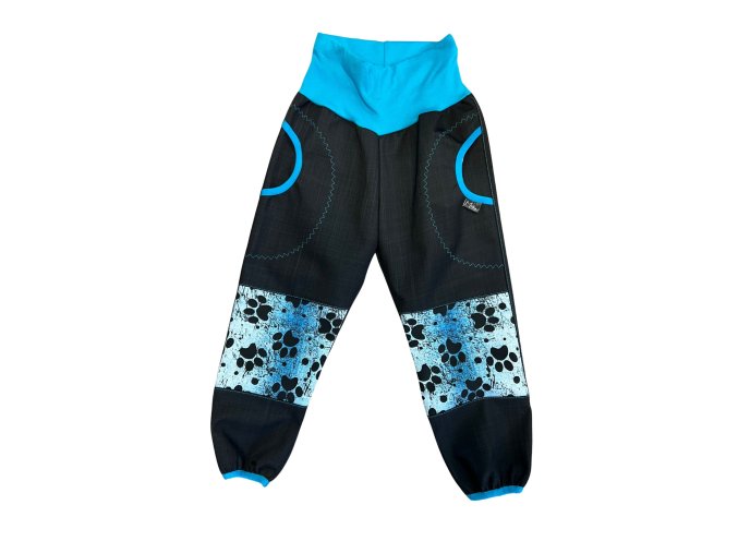 softshellové kalhoty s beránkem