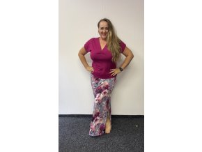 Luxusní halenka - ostružinová