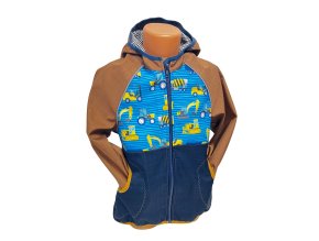 Softshellová bunda s beránkem