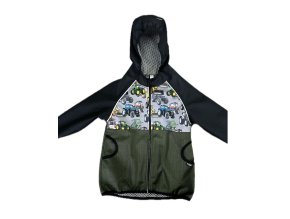 Softshellová bunda s beránkem