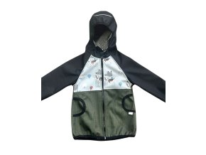 Softshellová bunda s beránkem