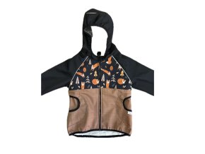 Softshellová bunda s beránkem