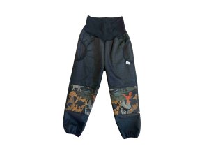 softshellové kalhoty s beránkem