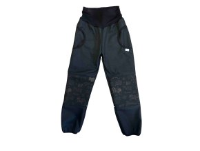 softshellové kalhoty s beránkem