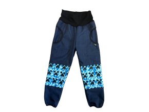 softshellové kalhoty s beránkem