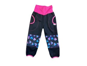 softshellové kalhoty s beránkem