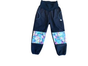 softshellové kalhoty s beránkem