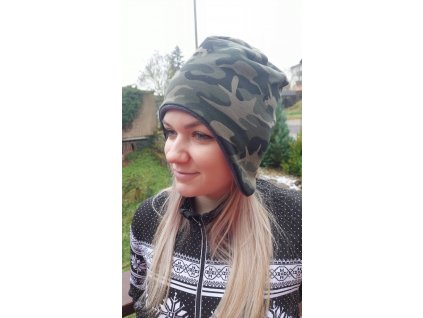 Čepice maskáč