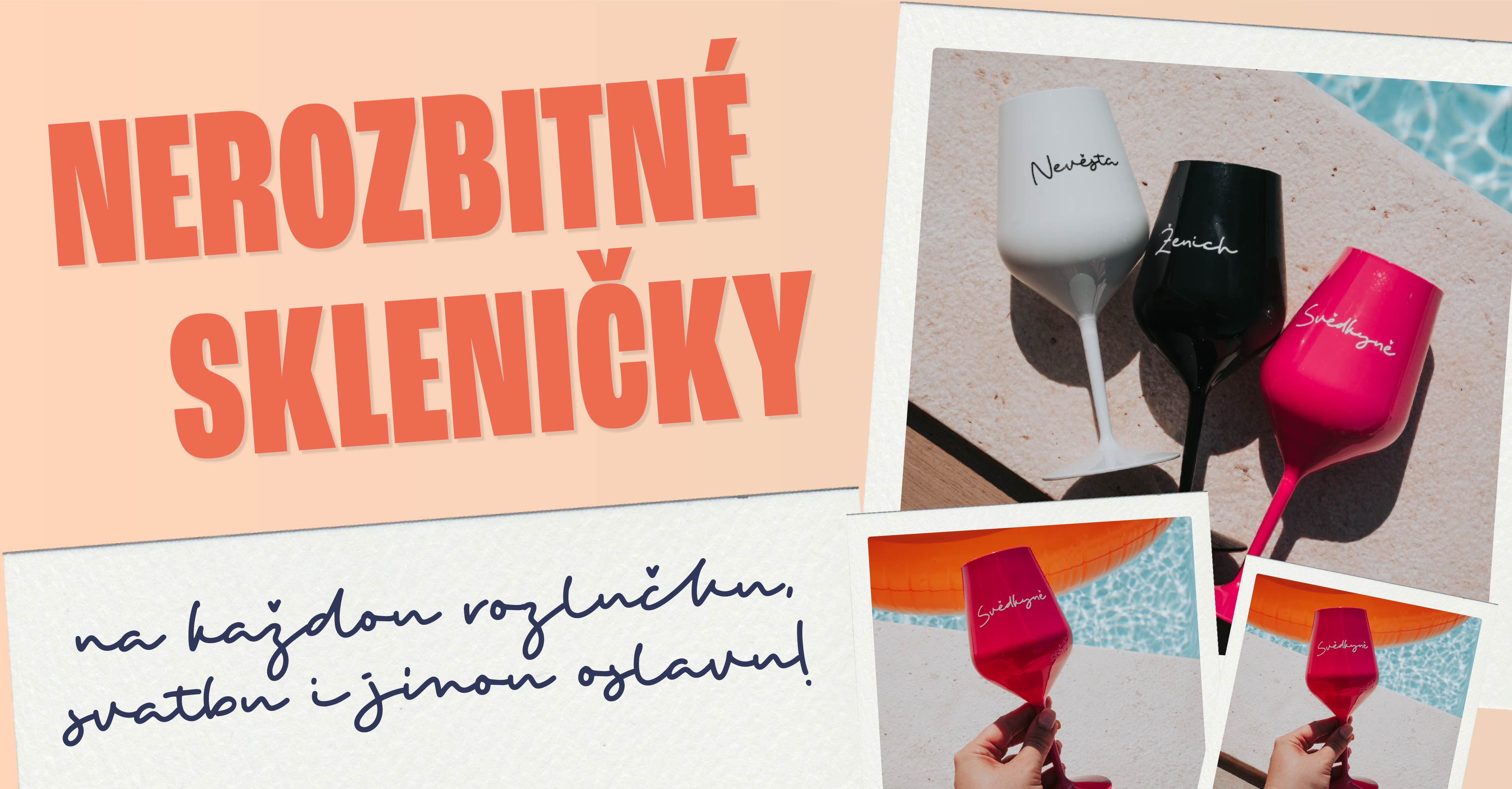 nerozbitné skleničky