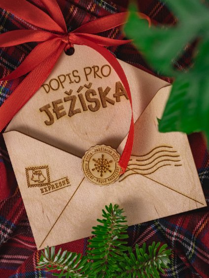 Obálka na dopis pro Ježíška