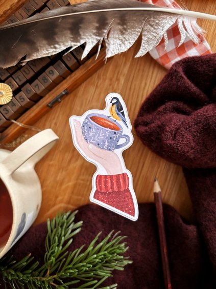 Samolepka měsíce - Doušek zimy (leden 26)