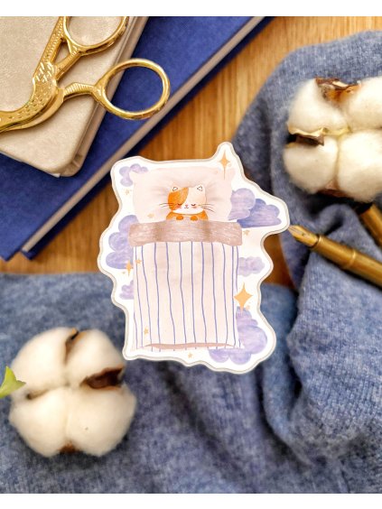 Samolepka měsíce - Zimní spánek (únor 26)