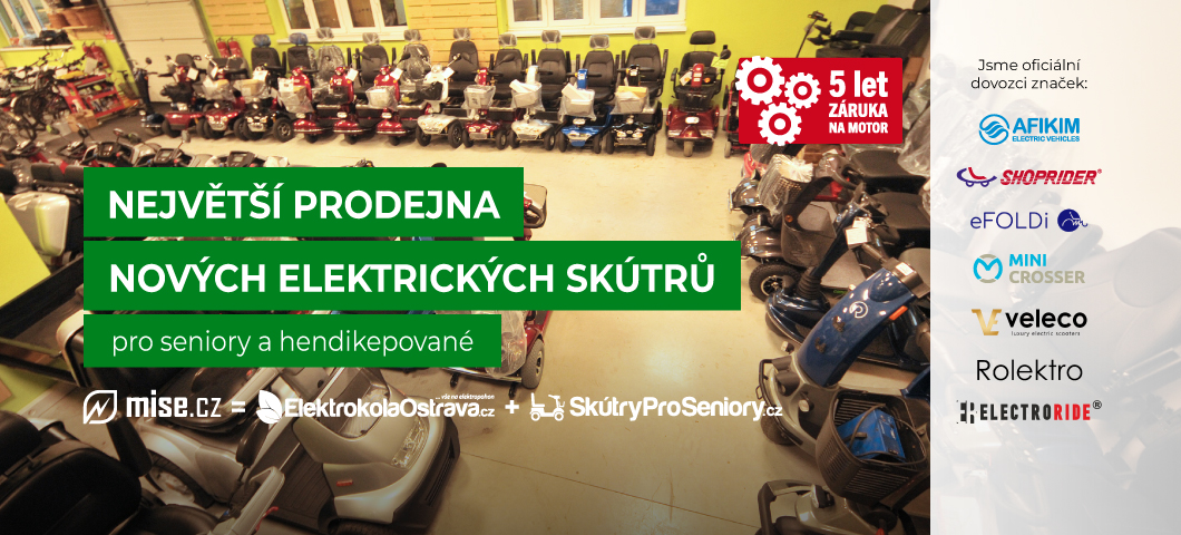 Bezpečné elektrické skútry