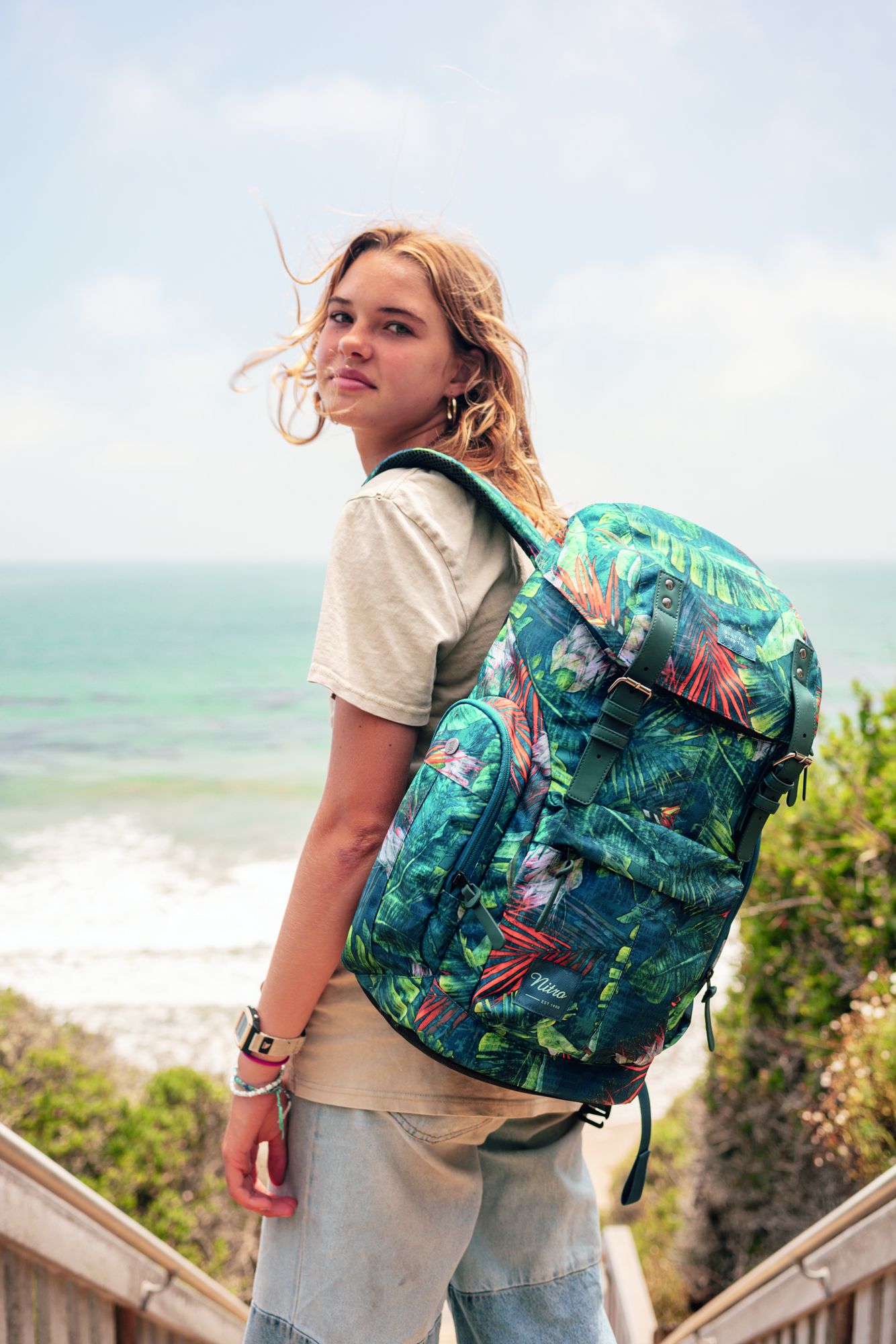 Jarní batohy Nitro v barvách tropů