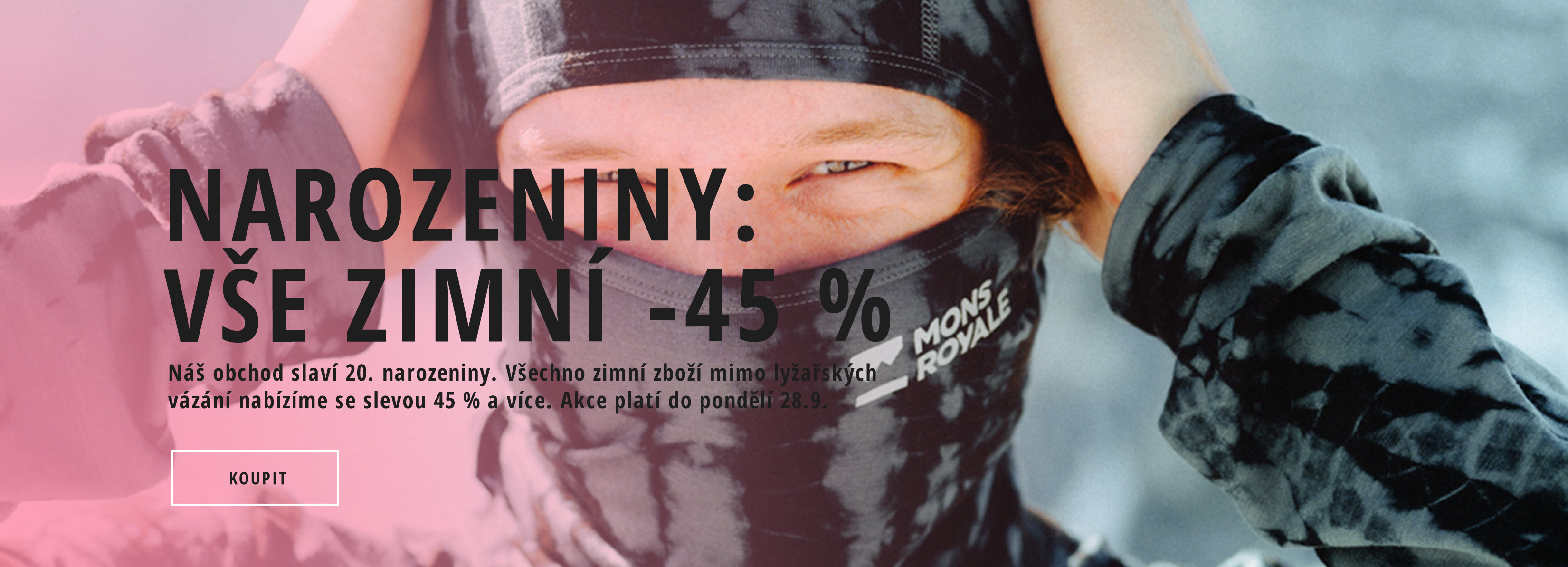 Narozeniny: -45 %