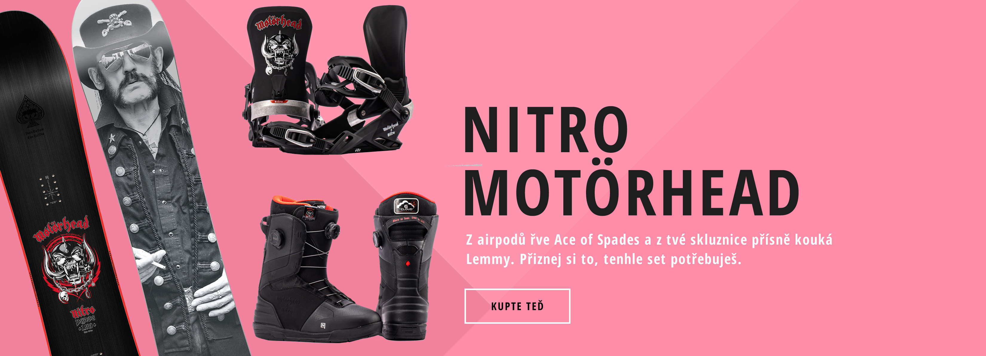 Nitro Snowboards x Motörhead