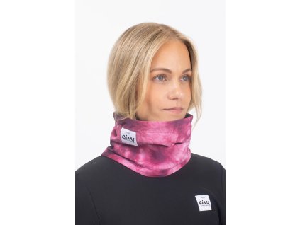 colder-beanie-neckwarmer-dusk-tie-dye-eivy-front-neckwarmer