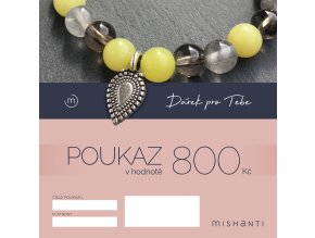 poukaz online 800