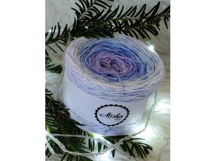 Ledová perla (kobaltový lurex)