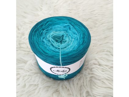 Shine tyrkysové ombre