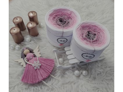 Čekání na Vánoce (bílý lunární lurex)