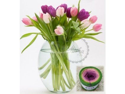 kytice tulipánů