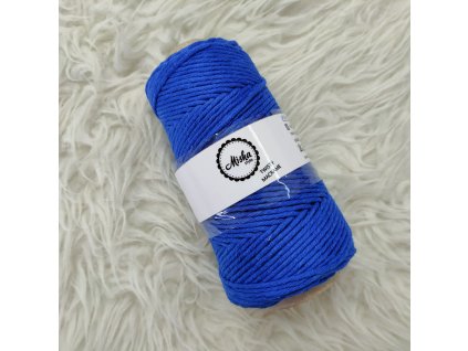 Twisty macramé 3mm 340 královská modrá/80m