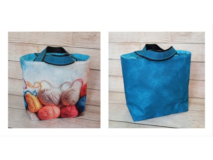 Taška na klubíčka - hromádka klubíček II