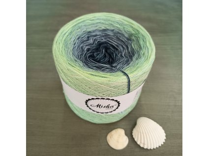 Ve vlnách II (modrý lunární lurex)