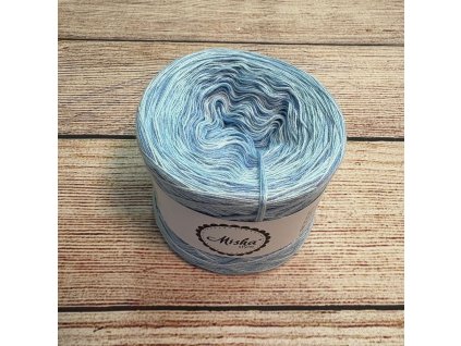 Světle modré smoothie