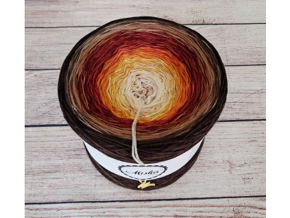 Západ slunce nad Saharou (4 nitka)