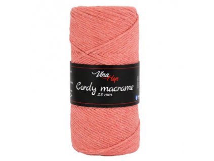 Cordy macrame 8108 lososová