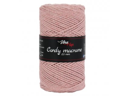 Cordy macrame 8111 pudrová