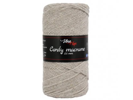 Cordy macrame 8126 lněná