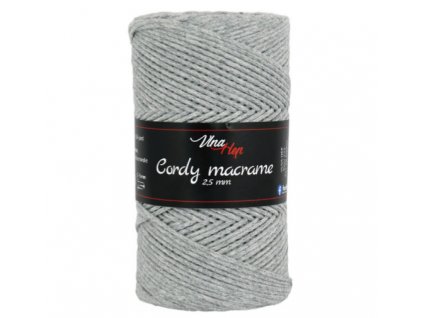 Cordy macrame 8125 kouřová