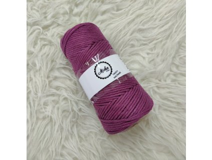 Twisty macramé 3mm 550 borůvky