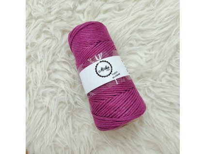 Twisty macramé 3mm 540 magenta