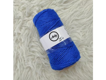 Twisty macramé 3mm 340 královská modrá