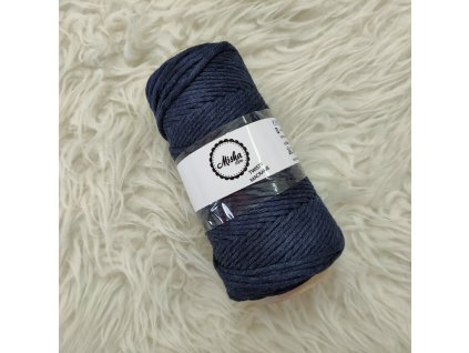 Twisty macramé 3mm 306 tmavě modrá