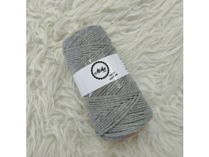 Twisty macramé 3mm 730 šedá