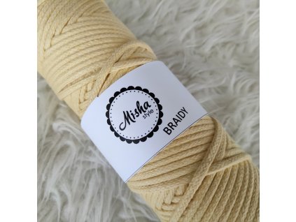 Braidy 5mm 120 žlutá