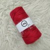 Twisty macramé 3mm 473 tmavě červená