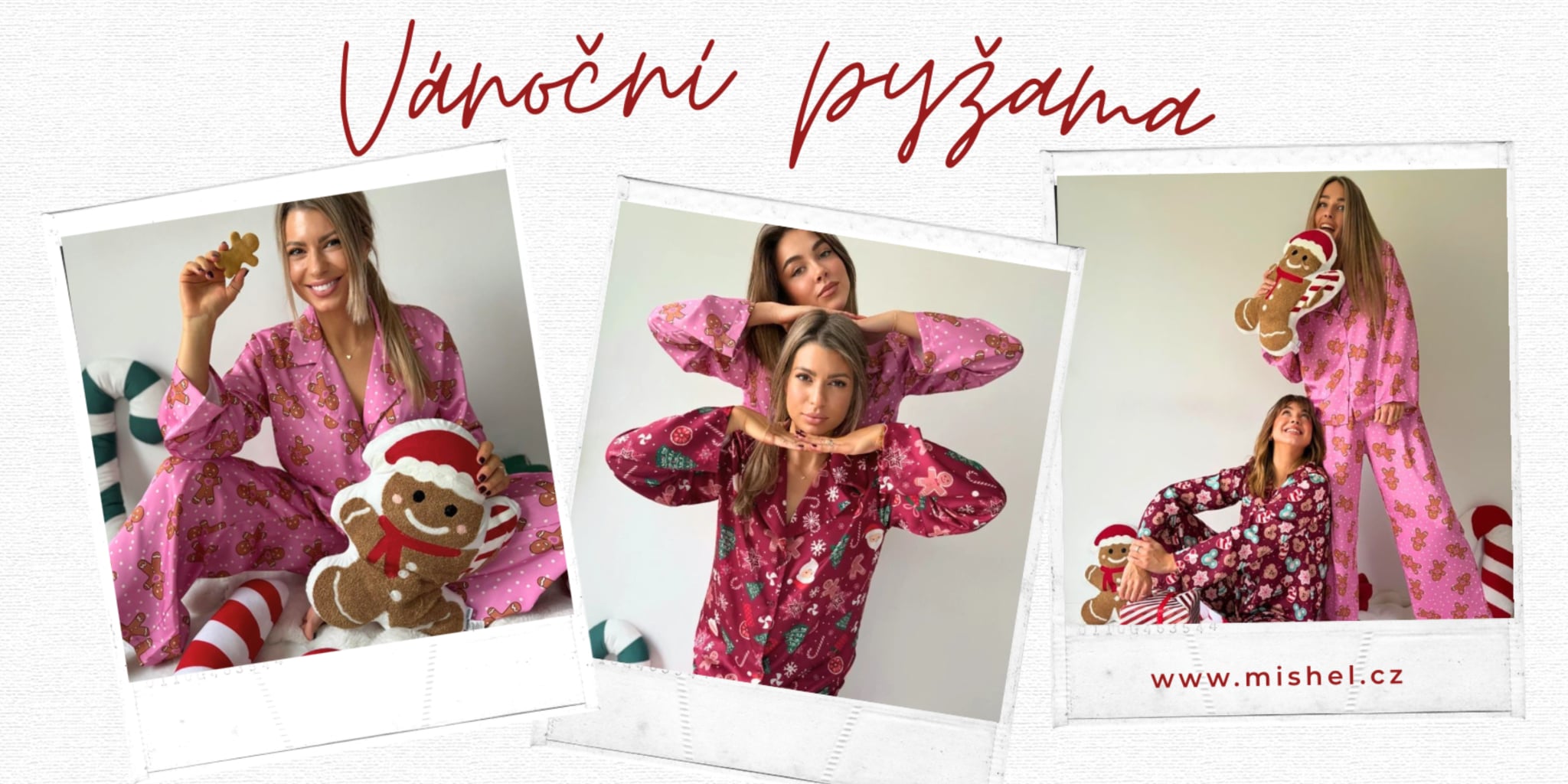 vánoční pyžama